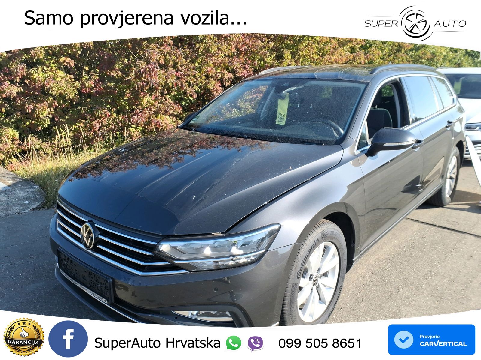 Volkswagen Passat Variant 2.0 TDI (150 KS) DSG Business LED+GR SJED+ACC