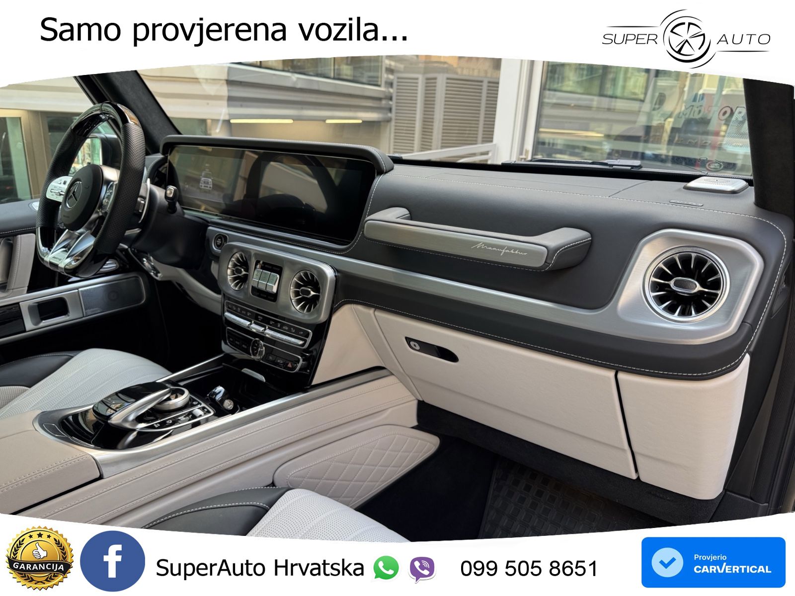 Mercedes AMG G 63 Long V8 (585 KS) 4MATIC 9G-TRONIC AMG SPEEDSHIFT PLUS LED+GR SJED+ACC