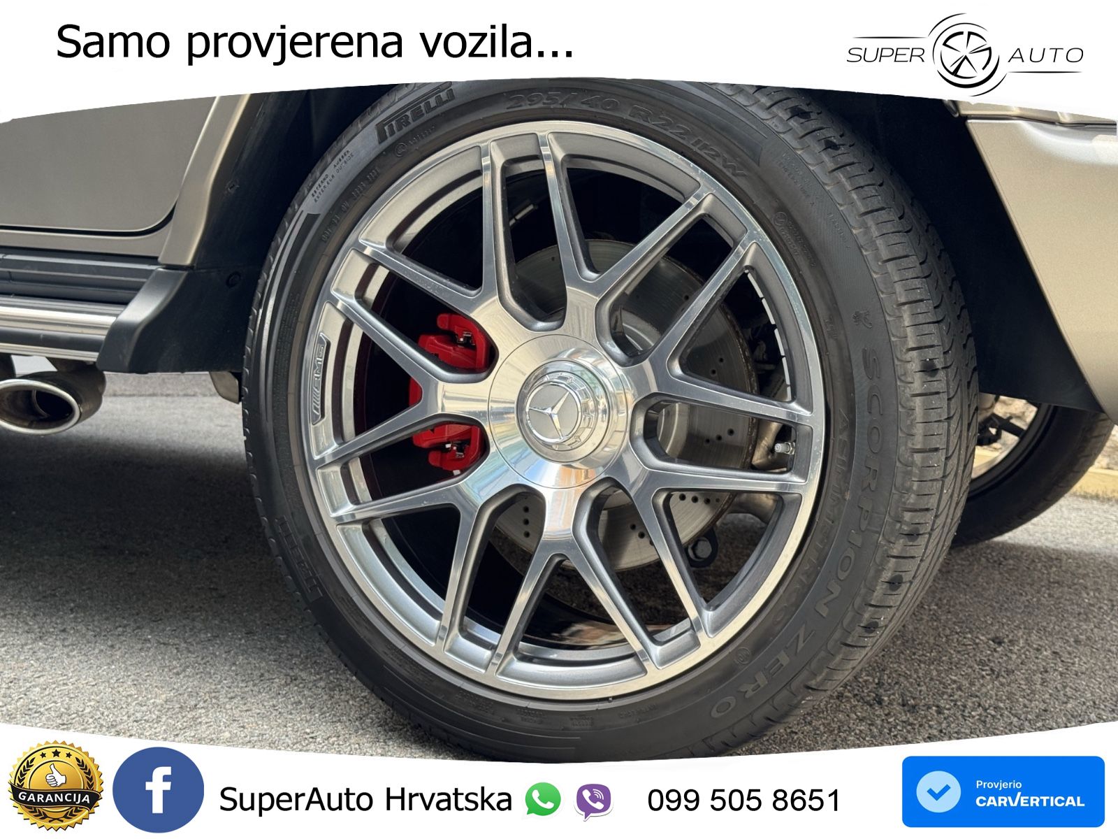 Mercedes AMG G 63 Long V8 (585 KS) 4MATIC 9G-TRONIC AMG SPEEDSHIFT PLUS LED+GR SJED+ACC