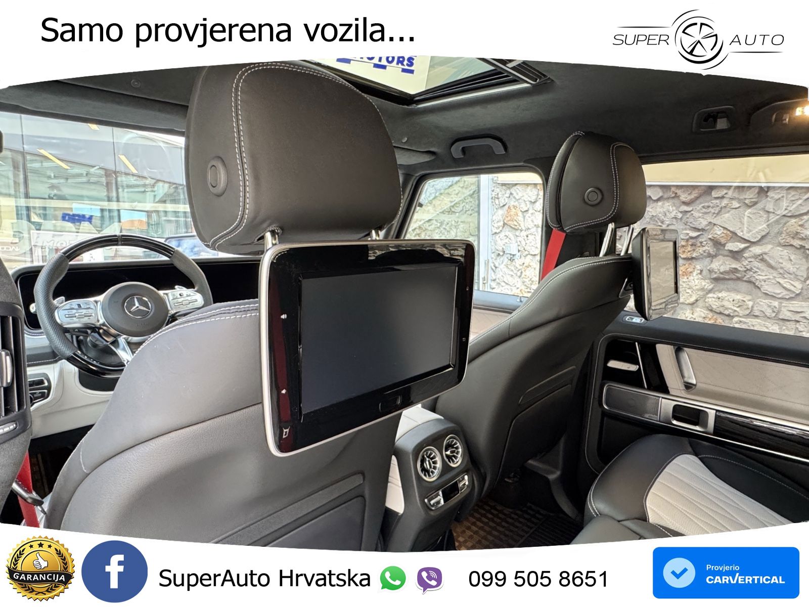 Mercedes AMG G 63 Long V8 (585 KS) 4MATIC 9G-TRONIC AMG SPEEDSHIFT PLUS LED+GR SJED+ACC