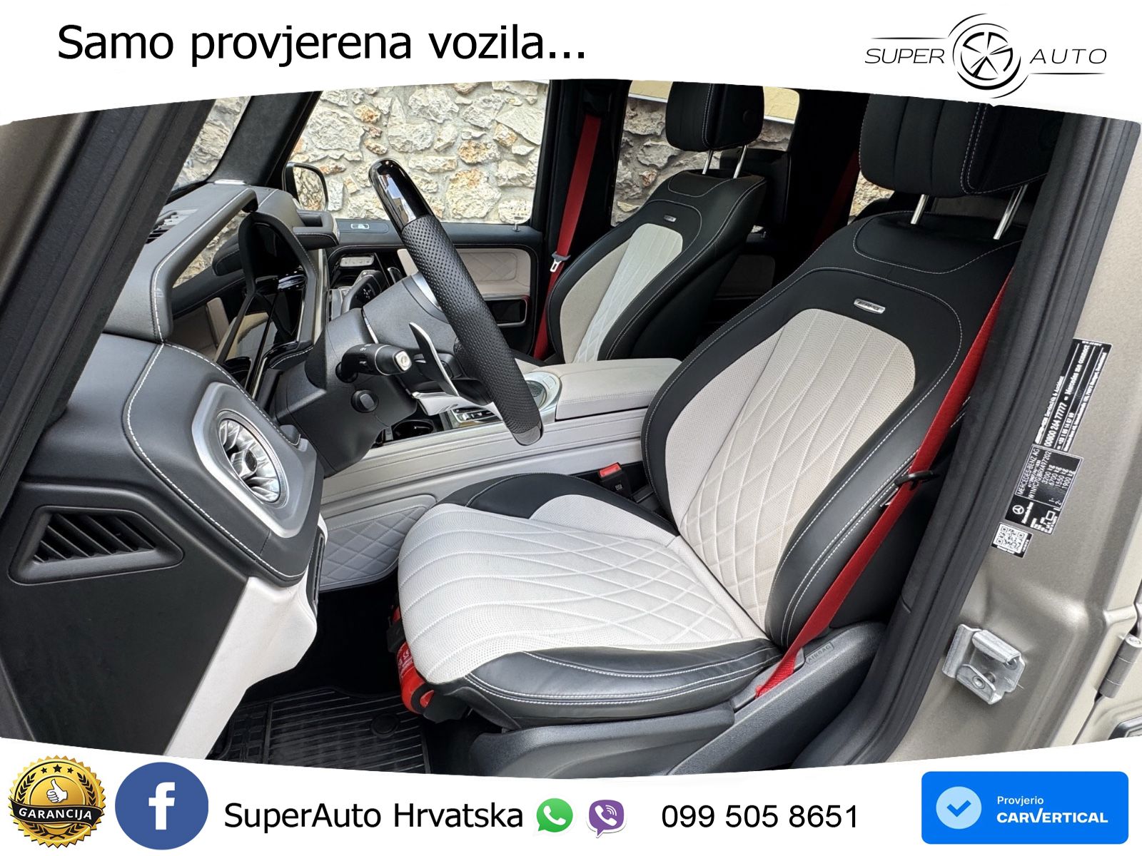 Mercedes AMG G 63 Long V8 (585 KS) 4MATIC 9G-TRONIC AMG SPEEDSHIFT PLUS LED+GR SJED+ACC