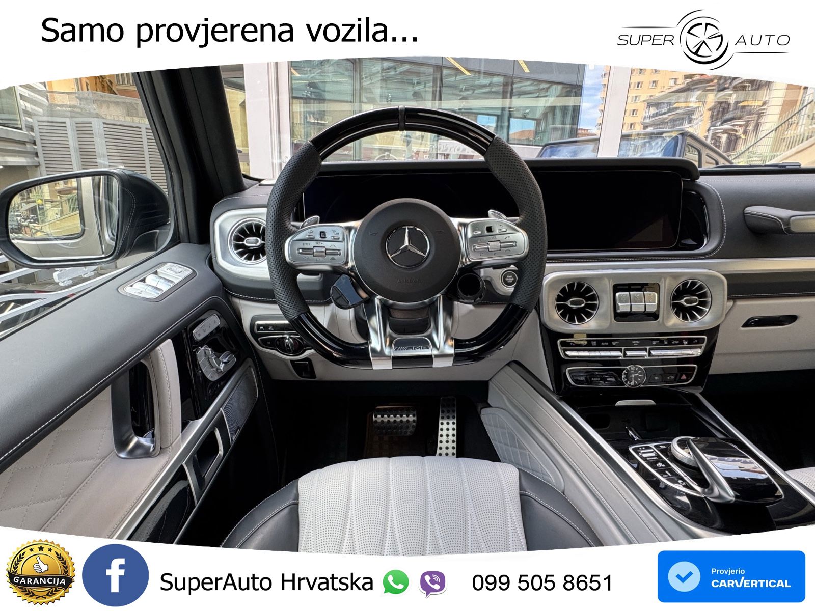 Mercedes AMG G 63 Long V8 (585 KS) 4MATIC 9G-TRONIC AMG SPEEDSHIFT PLUS LED+GR SJED+ACC