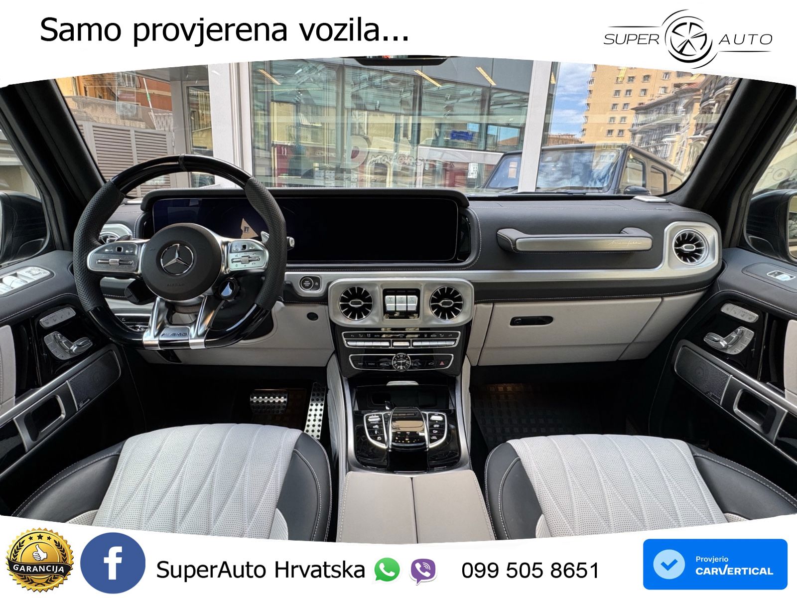 Mercedes AMG G 63 Long V8 (585 KS) 4MATIC 9G-TRONIC AMG SPEEDSHIFT PLUS LED+GR SJED+ACC