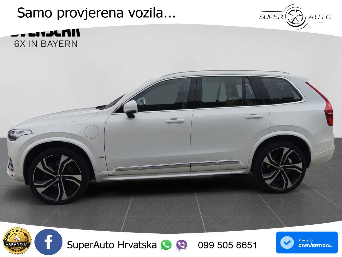 Volvo XC90 2.0 T8 AWD Automatic ACC+HEAD+4xGR SJED+360+PANO