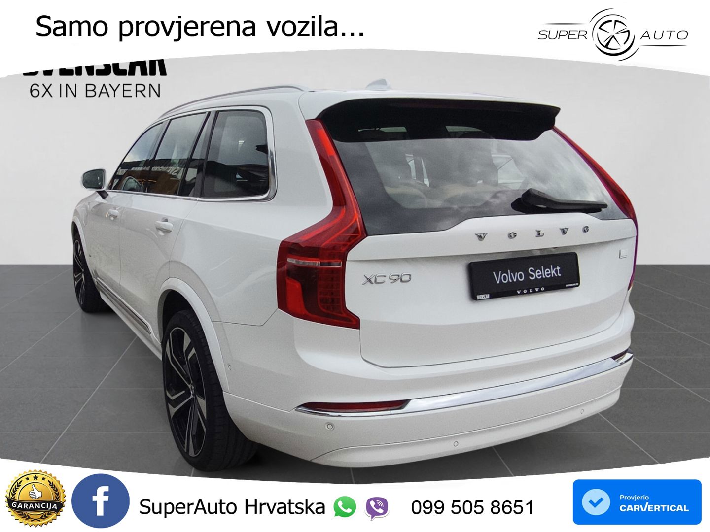 Volvo XC90 2.0 T8 AWD Automatic ACC+HEAD+4xGR SJED+360+PANO