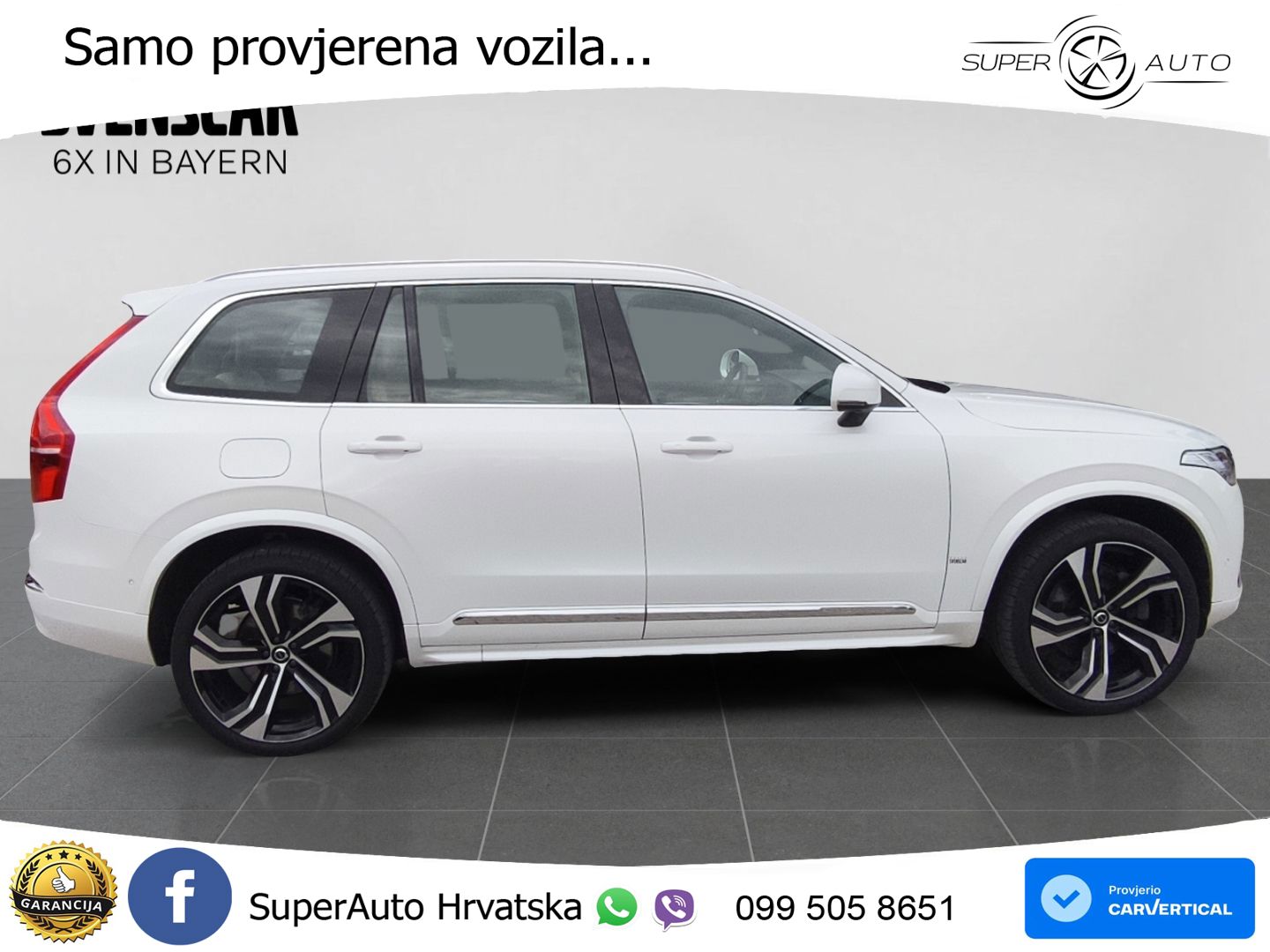 Volvo XC90 2.0 T8 AWD Automatic ACC+HEAD+4xGR SJED+360+PANO