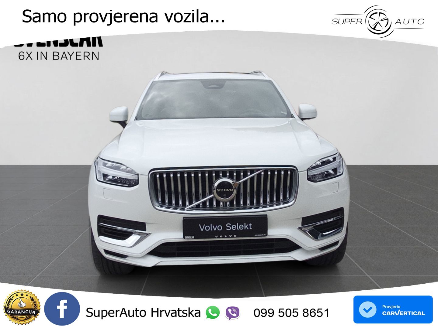 Volvo XC90 2.0 T8 AWD Automatic ACC+HEAD+4xGR SJED+360+PANO