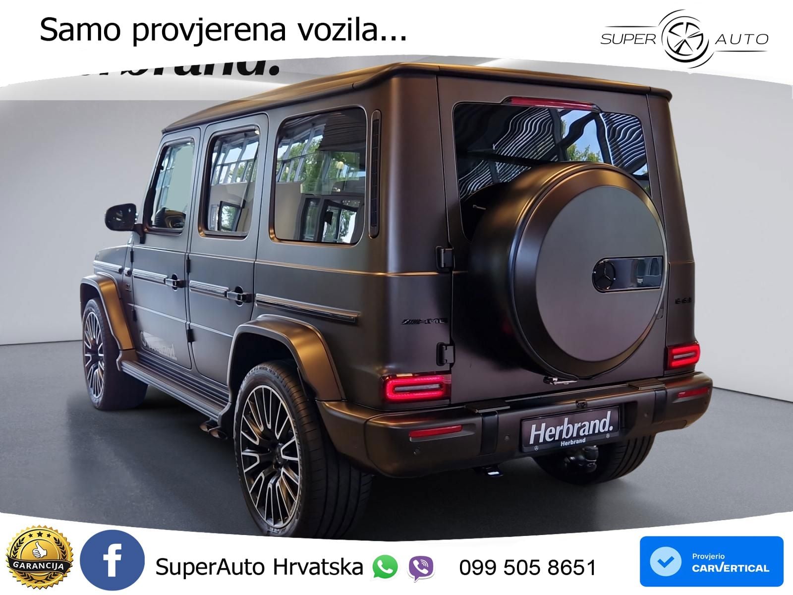 Mercedes AMG G 63 Long V8 (585 KS) 4MATIC 9G-TRONIC AMG SPEEDSHIFT TCT Superior LED+GR SJED+ACC