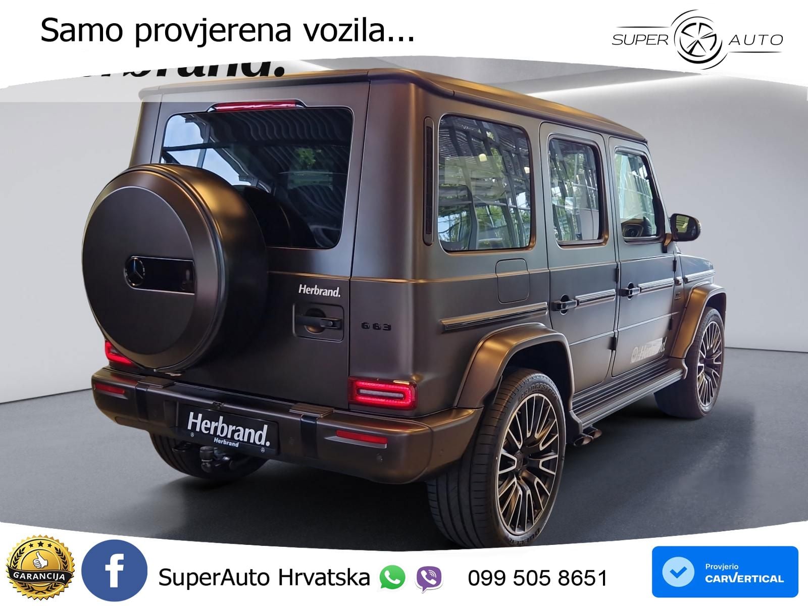 Mercedes AMG G 63 Long V8 (585 KS) 4MATIC 9G-TRONIC AMG SPEEDSHIFT TCT Superior LED+GR SJED+ACC