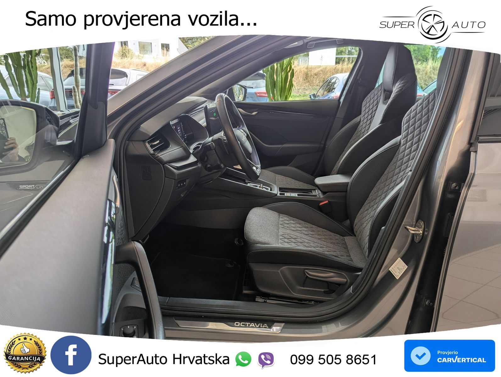 Škoda Octavia Combi 1.5 TSI (150 KS) DSG SportLine LED+GR SJED+ACC