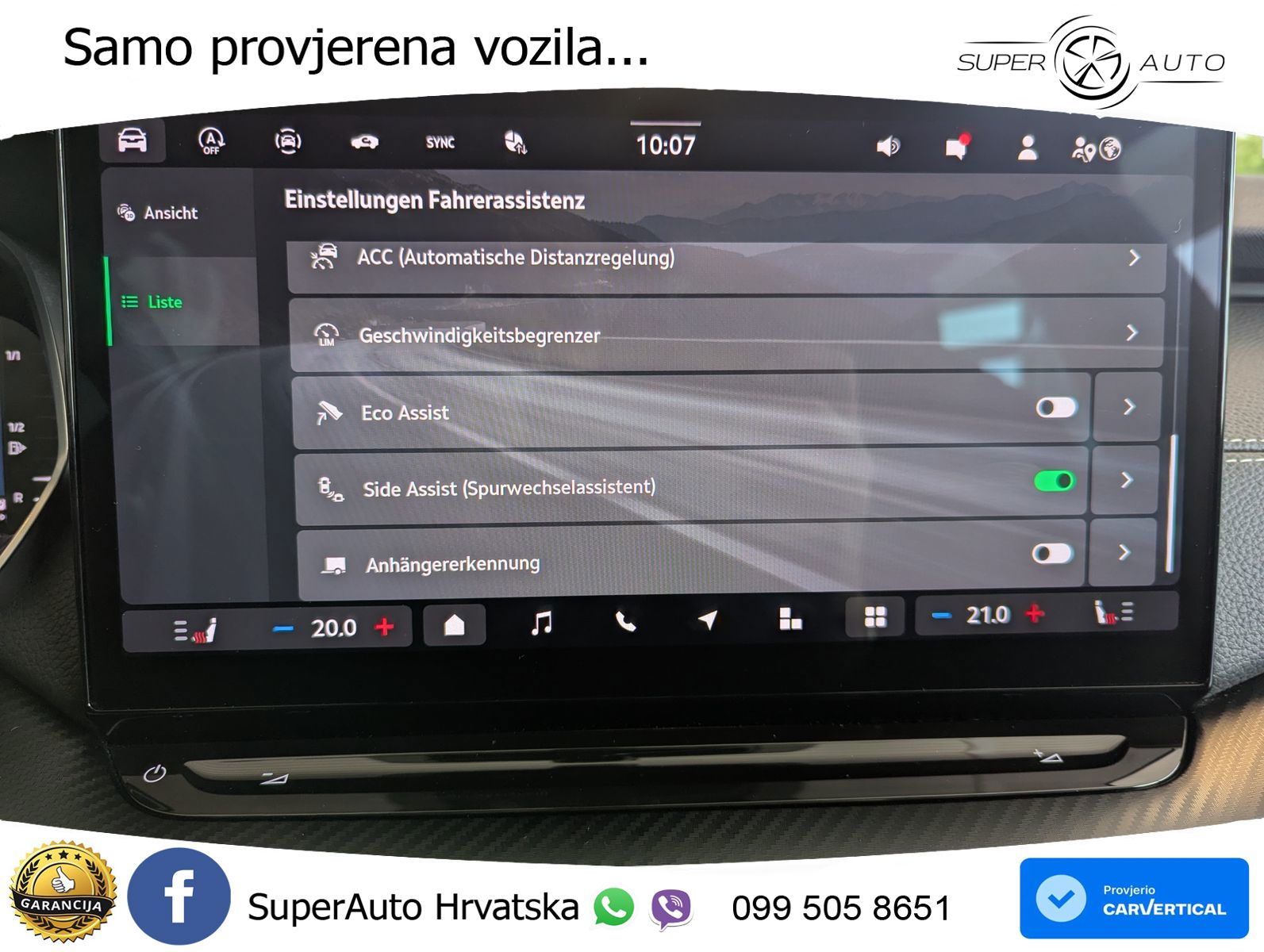 Škoda Octavia Combi 1.5 TSI (150 KS) DSG SportLine LED+GR SJED+ACC