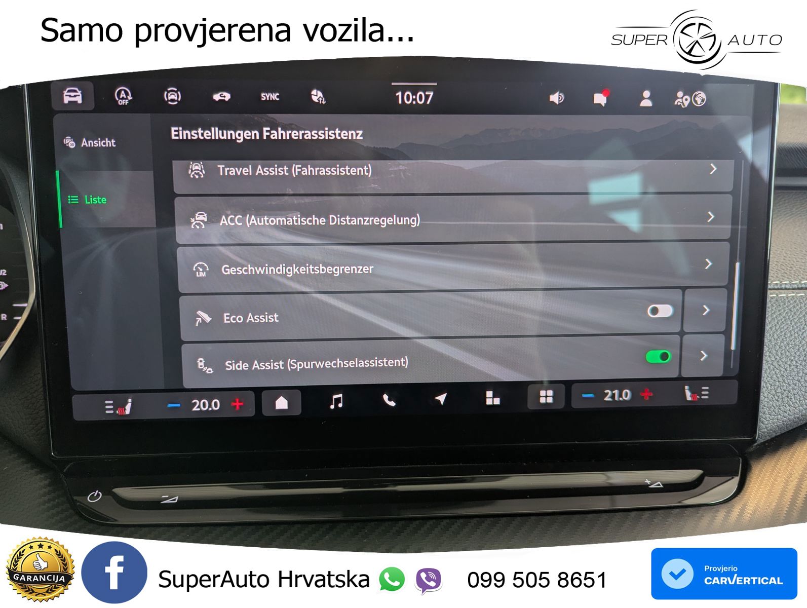 Škoda Octavia Combi 1.5 TSI (150 KS) DSG SportLine LED+GR SJED+ACC