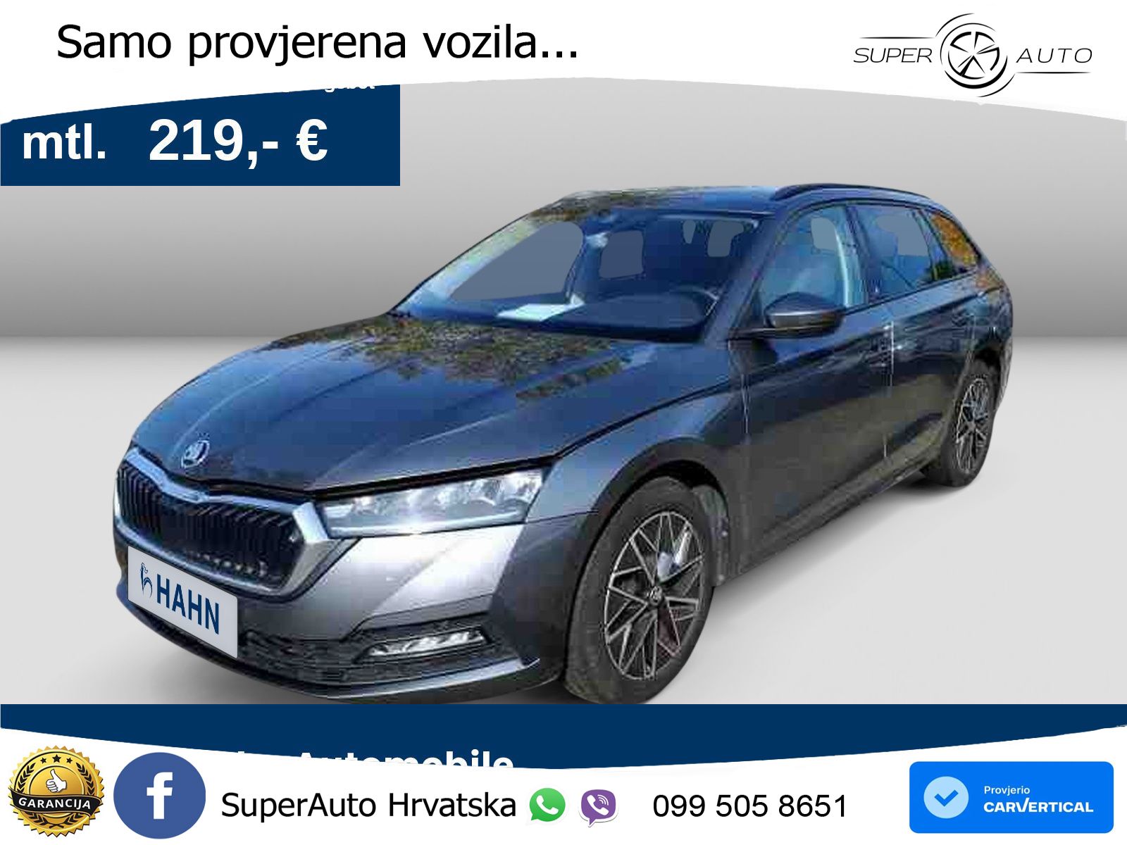 Škoda Octavia Combi 2.0 TDI (150 KS) DSG Selection