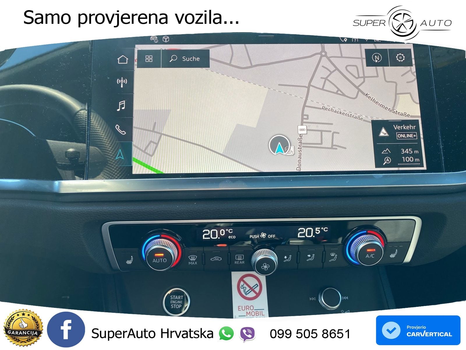 Audi Q3 Sportback 40 TDI (193 KS) quattro S tronic S line LED+GR SJED+ACC