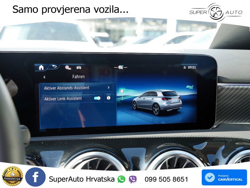 Mercedes-Benz A 200 7G-DCT LED+GR SJED+ACC