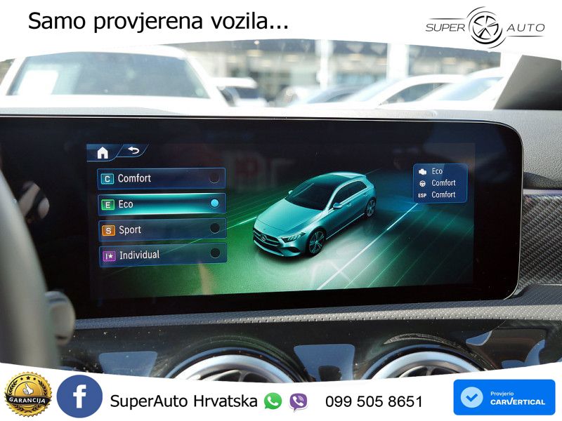Mercedes-Benz A 200 7G-DCT LED+GR SJED+ACC