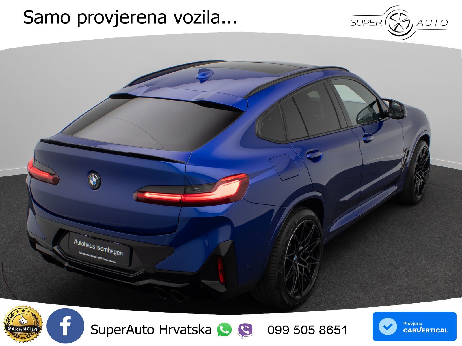 BMW X4 M Competition 3.0 (510 KS) xDrive Steptronic