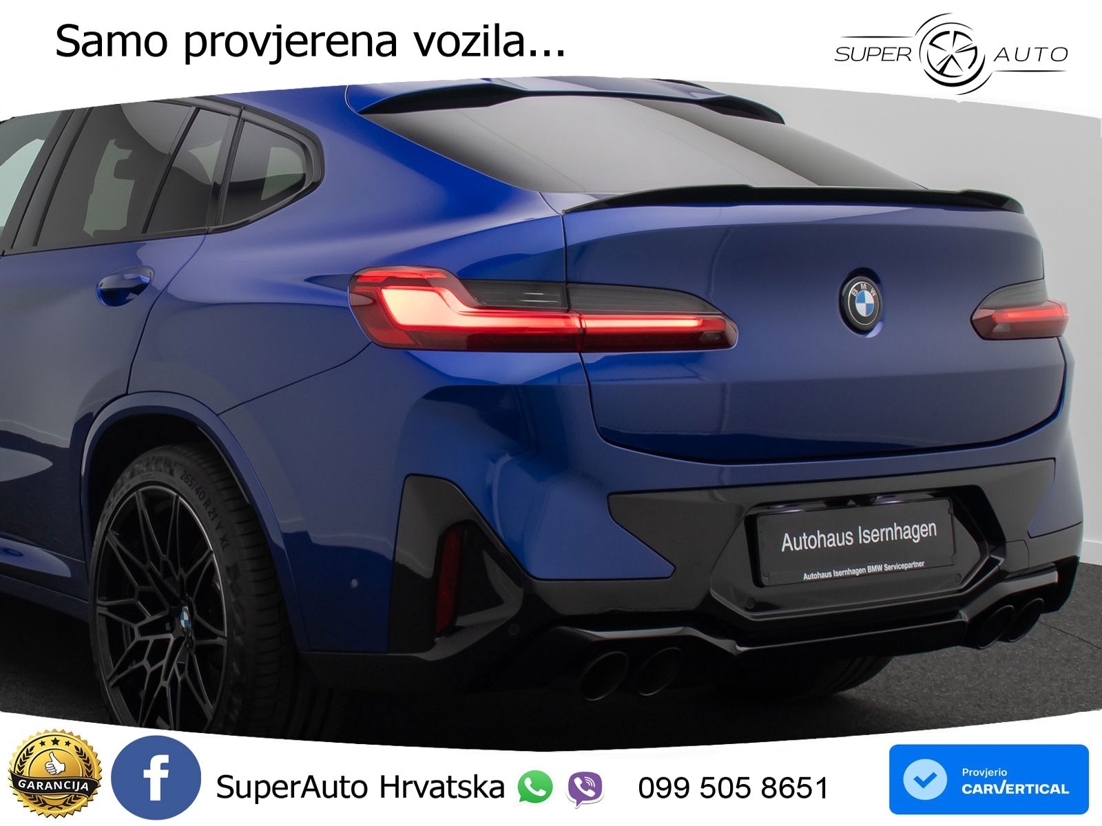 BMW X4 M Competition 3.0 (510 KS) xDrive Steptronic