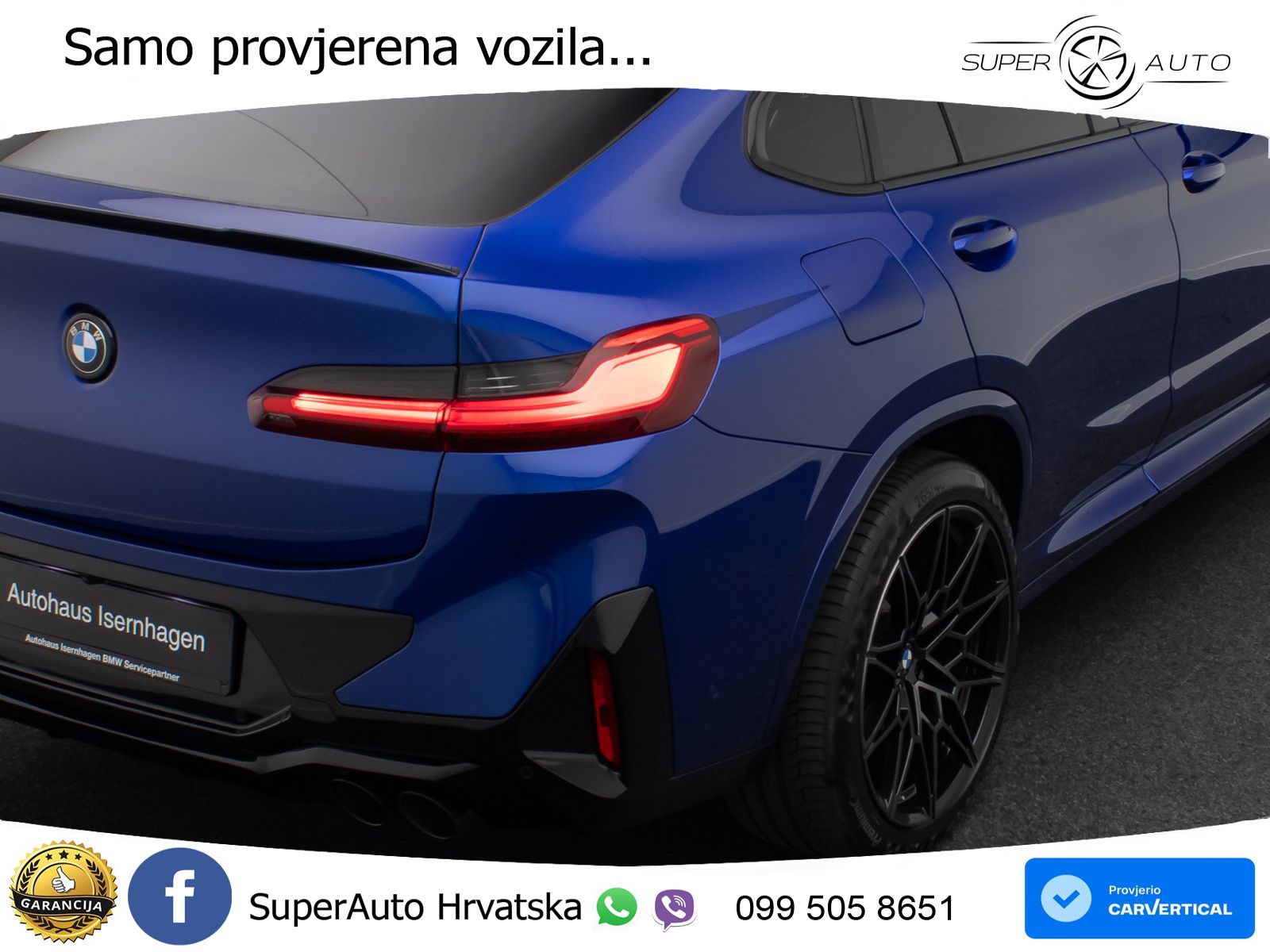 BMW X4 M Competition 3.0 (510 KS) xDrive Steptronic