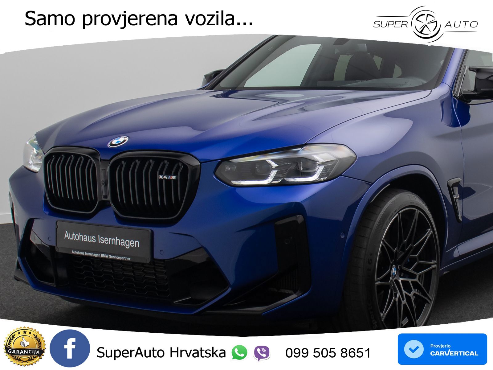 BMW X4 M Competition 3.0 (510 KS) xDrive Steptronic