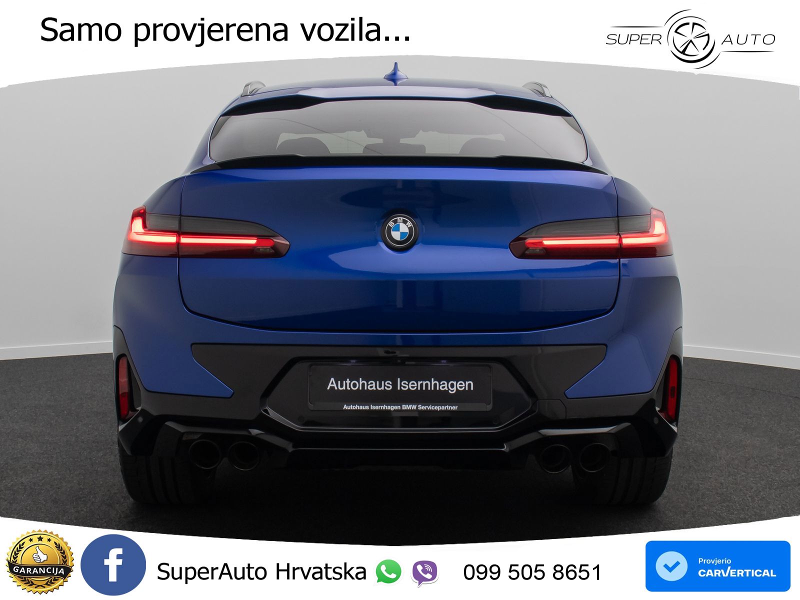 BMW X4 M Competition 3.0 (510 KS) xDrive Steptronic