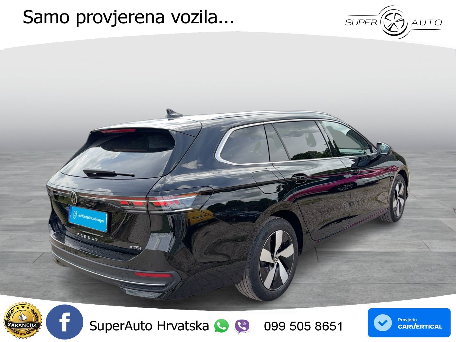 Volkswagen Passat Variant 1.5 eTSI (150 KS) DSG Business MATRIX+GR SJED+KAM