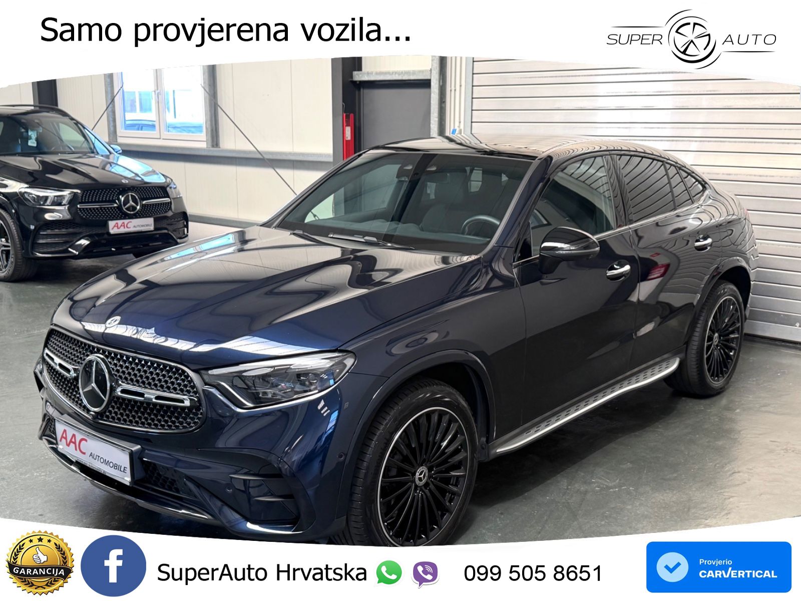 Mercedes GLC Coupe 400e (381 KS) 4MATIC 9G-TRONIC AMG ACC+GR SJED+360+PANO