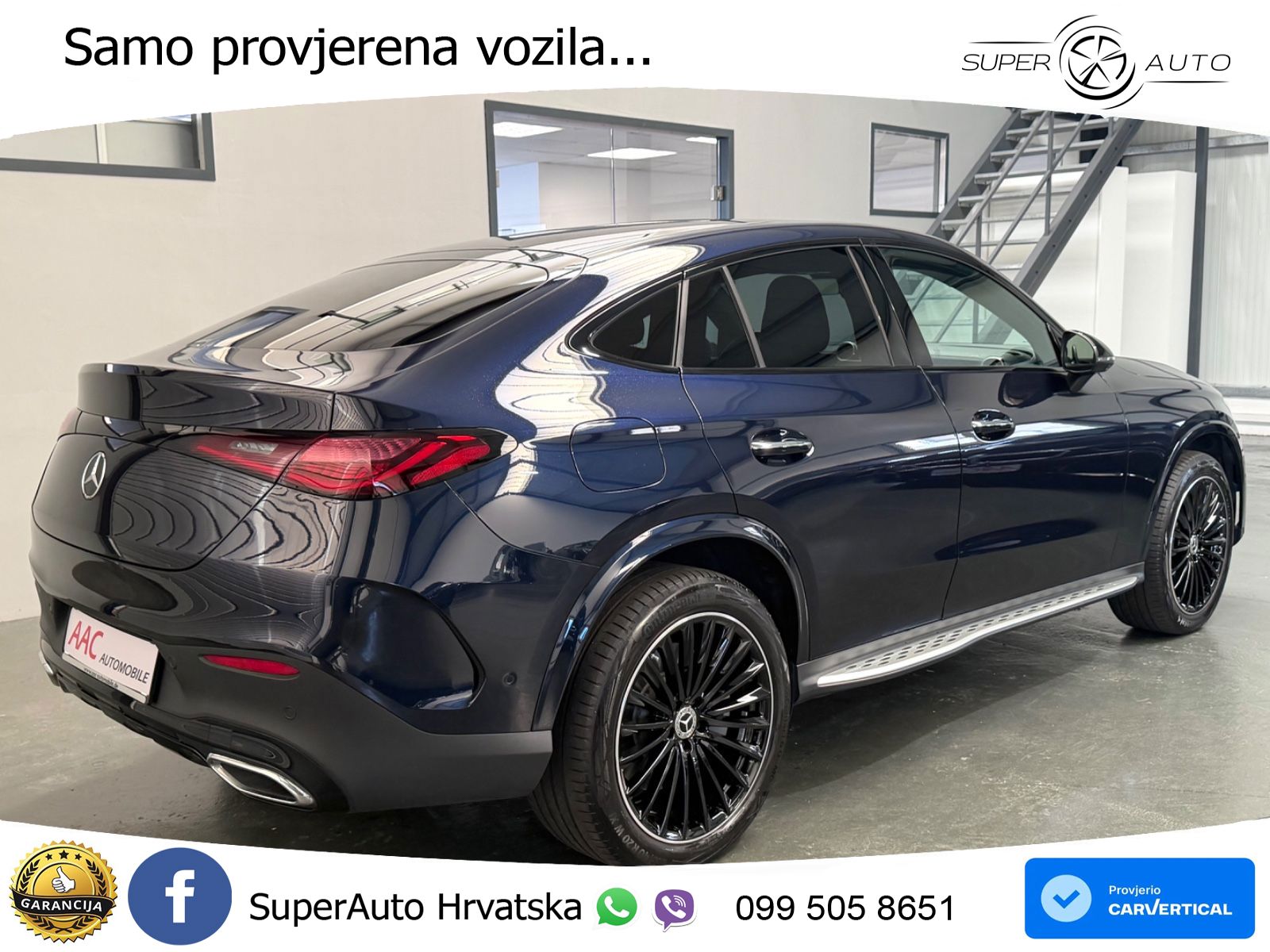 Mercedes GLC Coupe 400e (381 KS) 4MATIC 9G-TRONIC AMG ACC+GR SJED+360+PANO