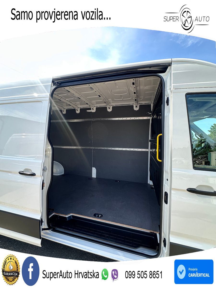 Volkswagen Crafter L5H3 NEUES MODELL Extra Lang 1. HAND 140 KS