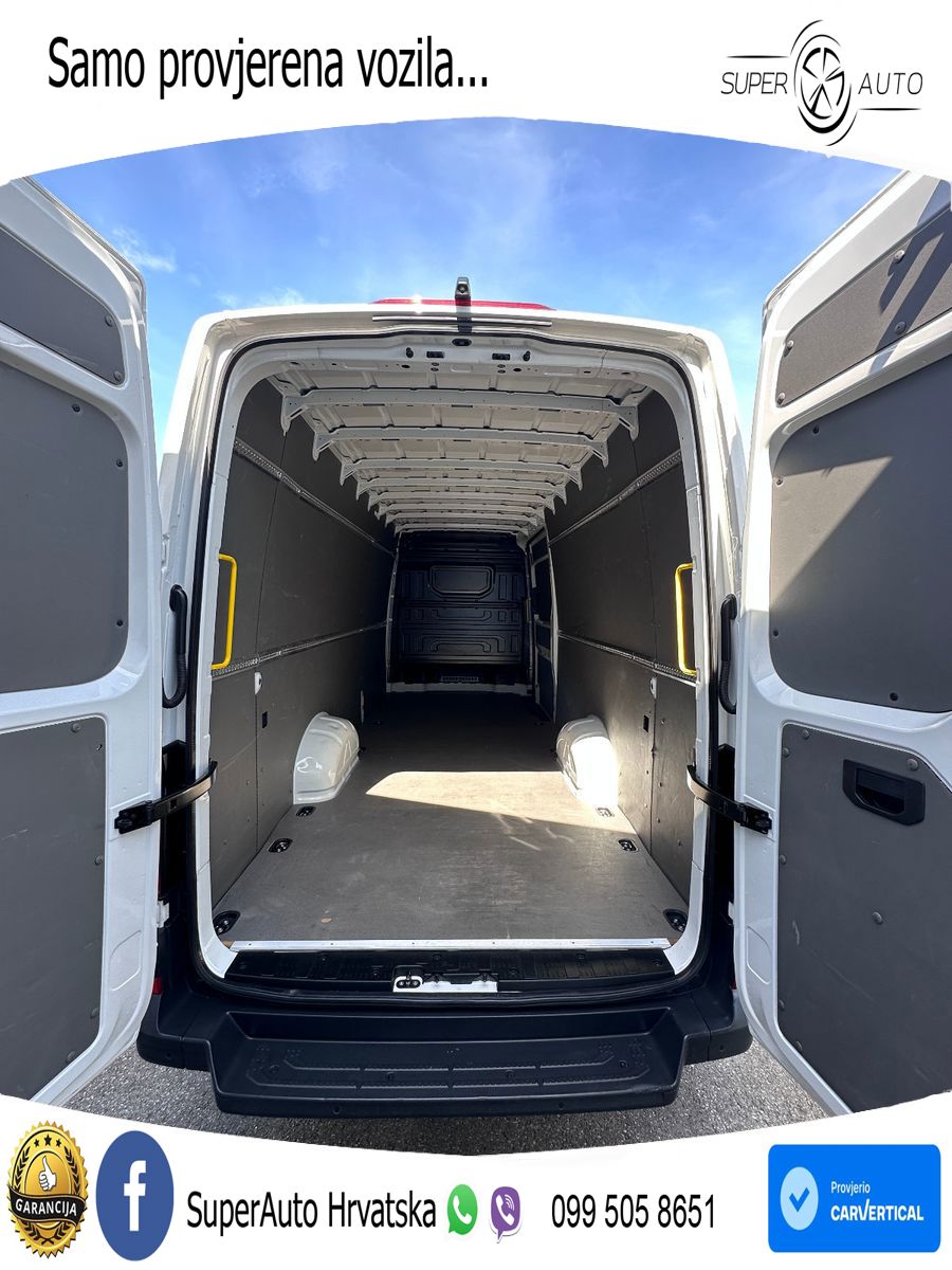 Volkswagen Crafter L5H3 NEUES MODELL Extra Lang 1. HAND 140 KS