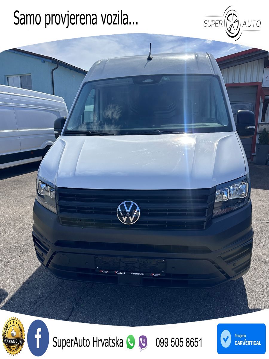 Volkswagen Crafter L5H3 NEUES MODELL Extra Lang 1. HAND 140 KS