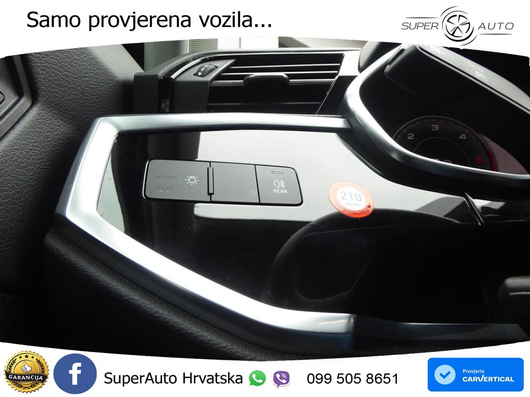 Audi Q3 Sportback 40 TDI (200 KS) quattro S tronic S line LED+GR SJED+ACC