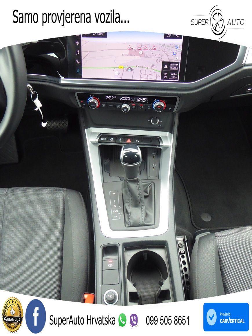Audi Q3 Sportback 40 TDI (200 KS) quattro S tronic S line LED+GR SJED+ACC