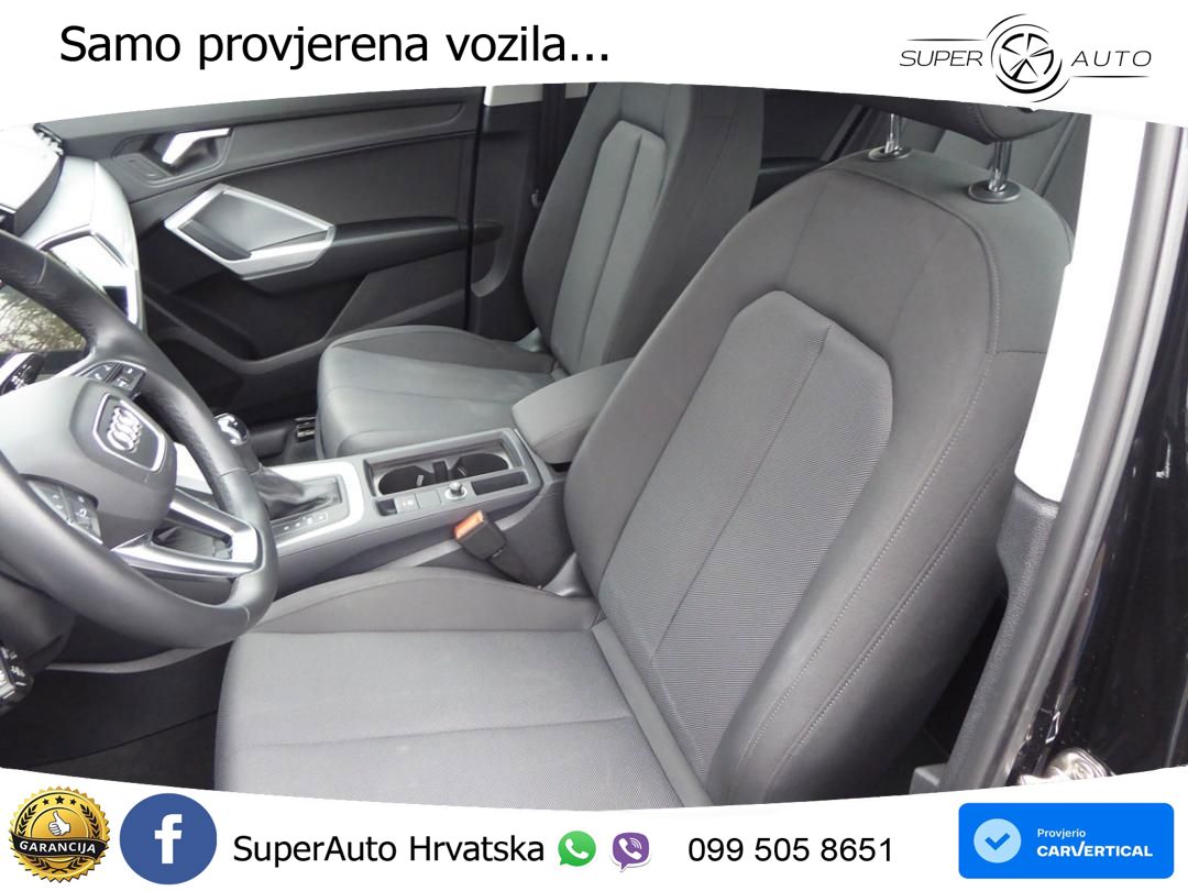Audi Q3 Sportback 40 TDI (200 KS) quattro S tronic S line LED+GR SJED+ACC
