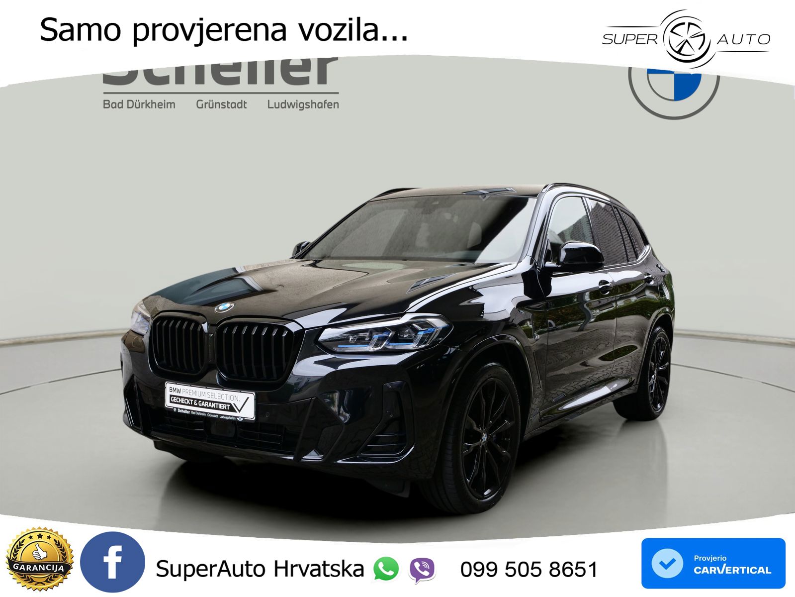 BMW X3 30i xDrive Steptronic M Sport LED+GR SJED+ACC
