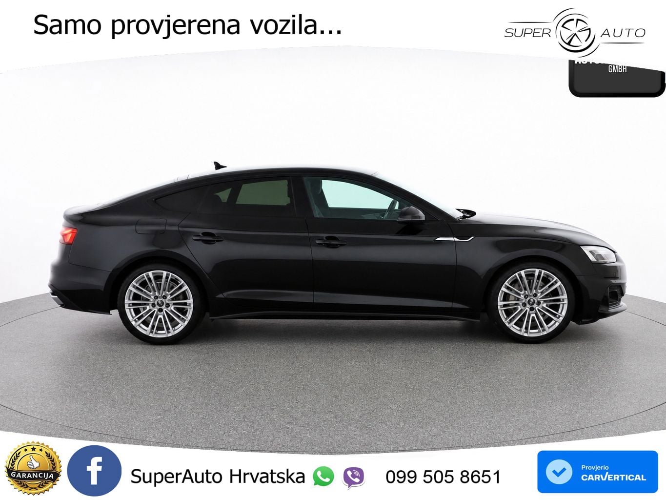 Audi A5 Sportback 40 TDI (204 KS) S tronic S line