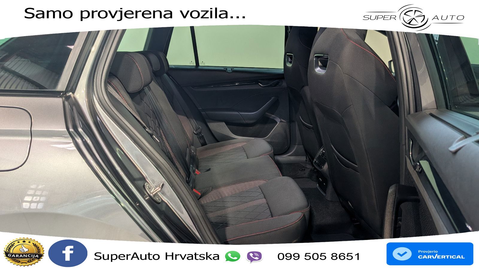 Škoda Octavia Combi RS 2.0 TDI (200 KS) DSG LED+GR SJED+ACC