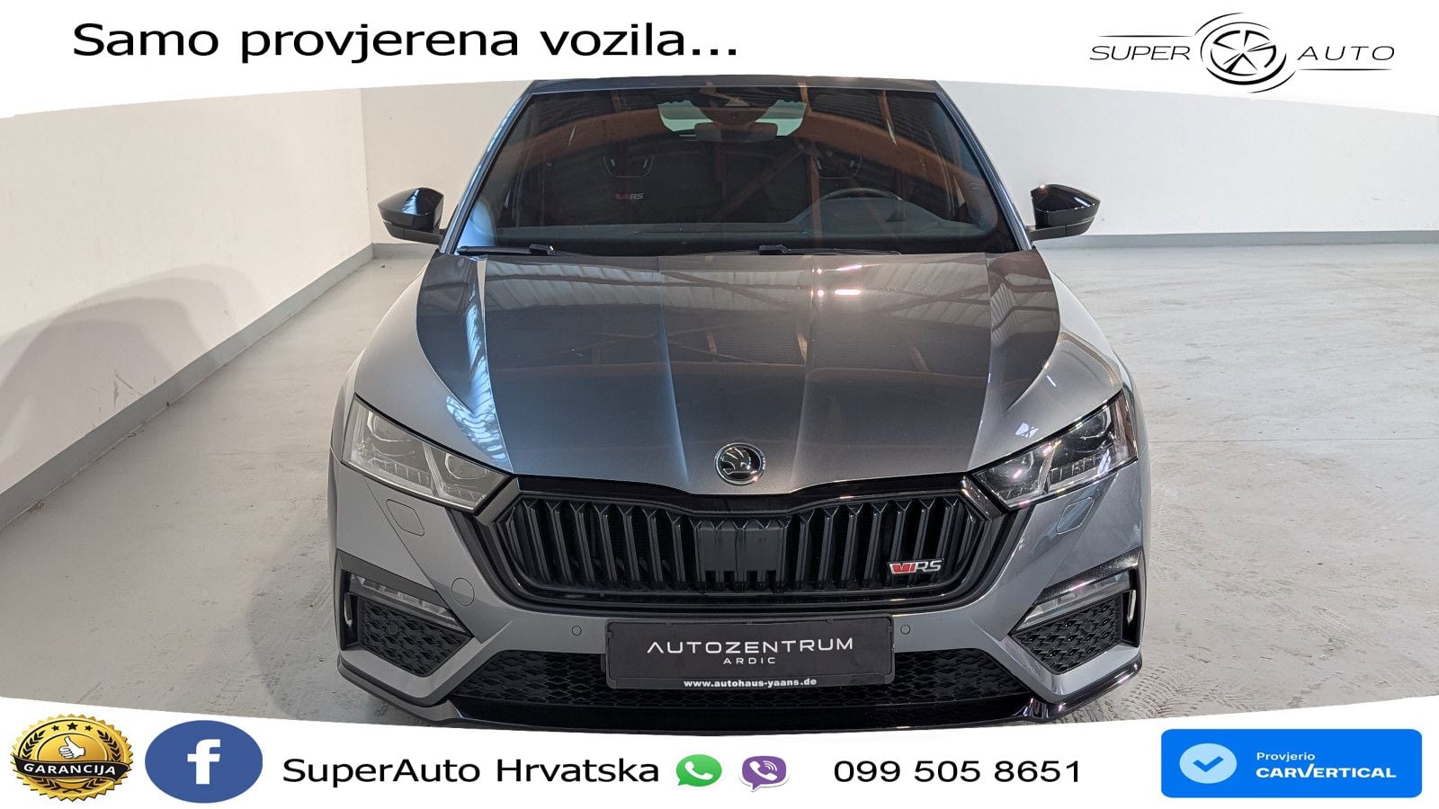 Škoda Octavia Combi RS 2.0 TDI (200 KS) DSG LED+GR SJED+ACC
