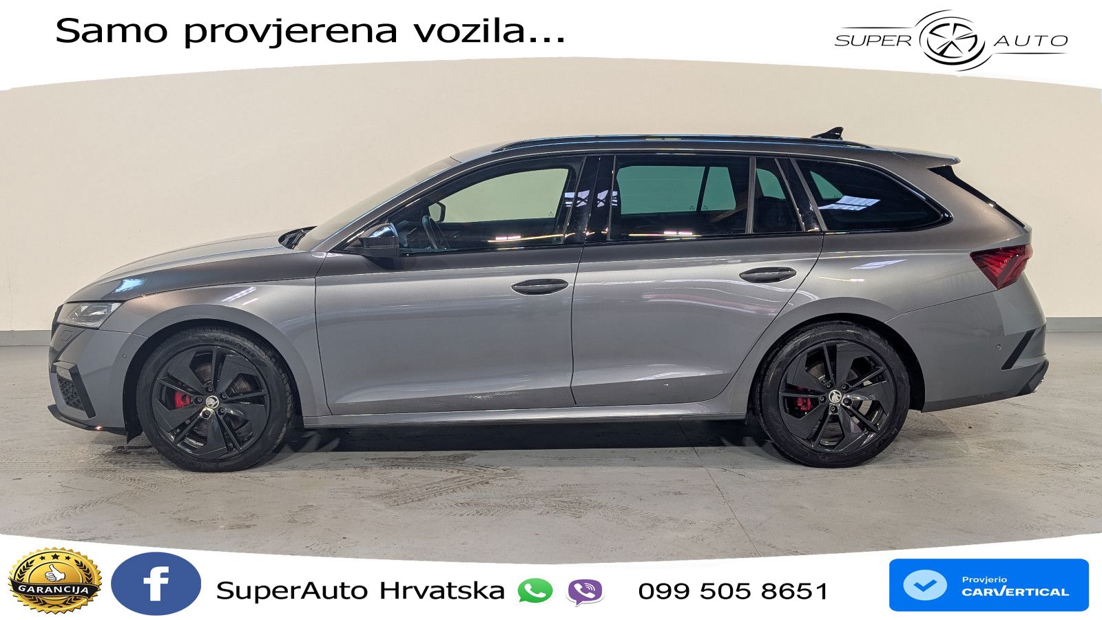 Škoda Octavia Combi RS 2.0 TDI (200 KS) DSG LED+GR SJED+ACC