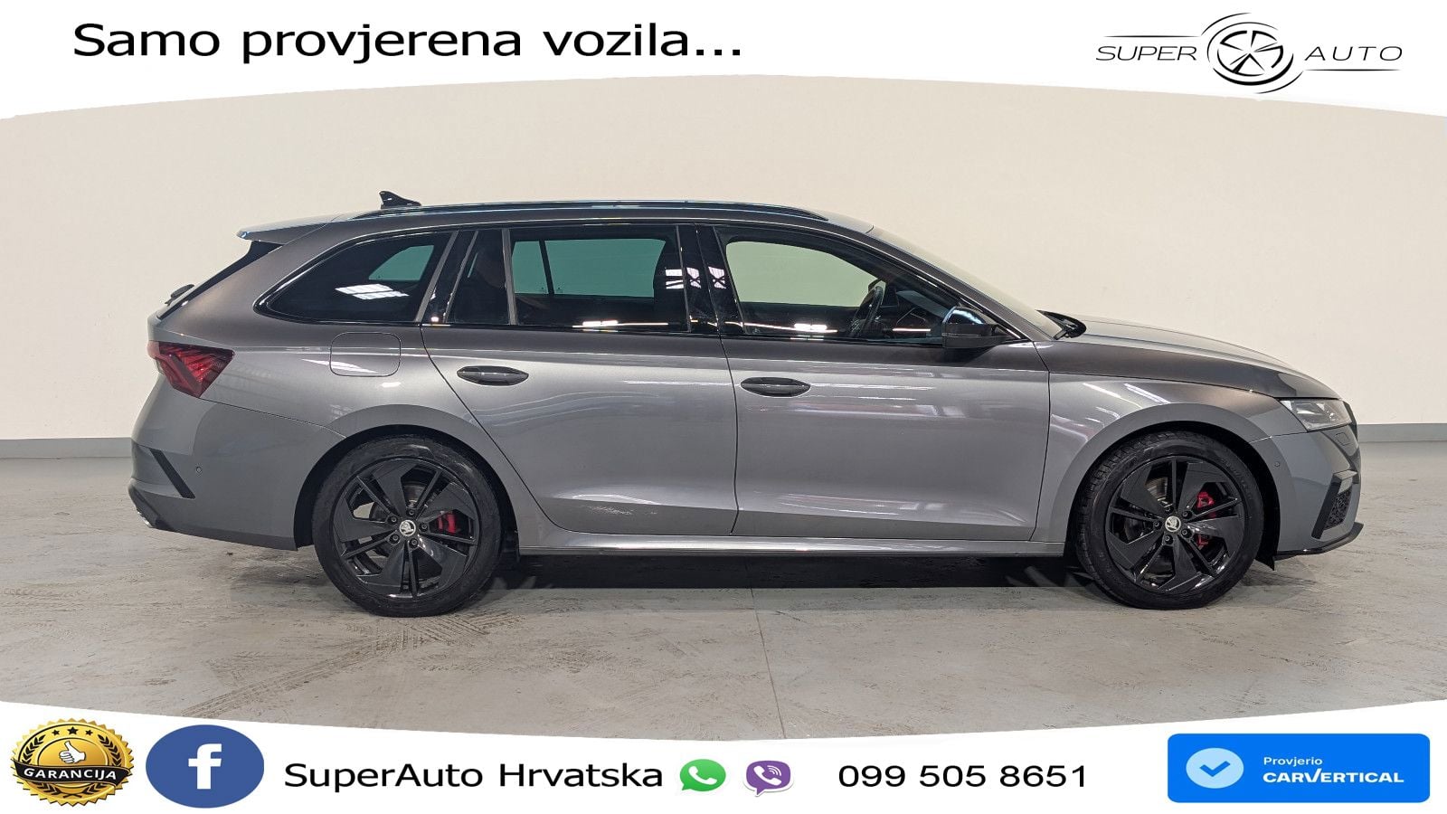 Škoda Octavia Combi RS 2.0 TDI (200 KS) DSG LED+GR SJED+ACC