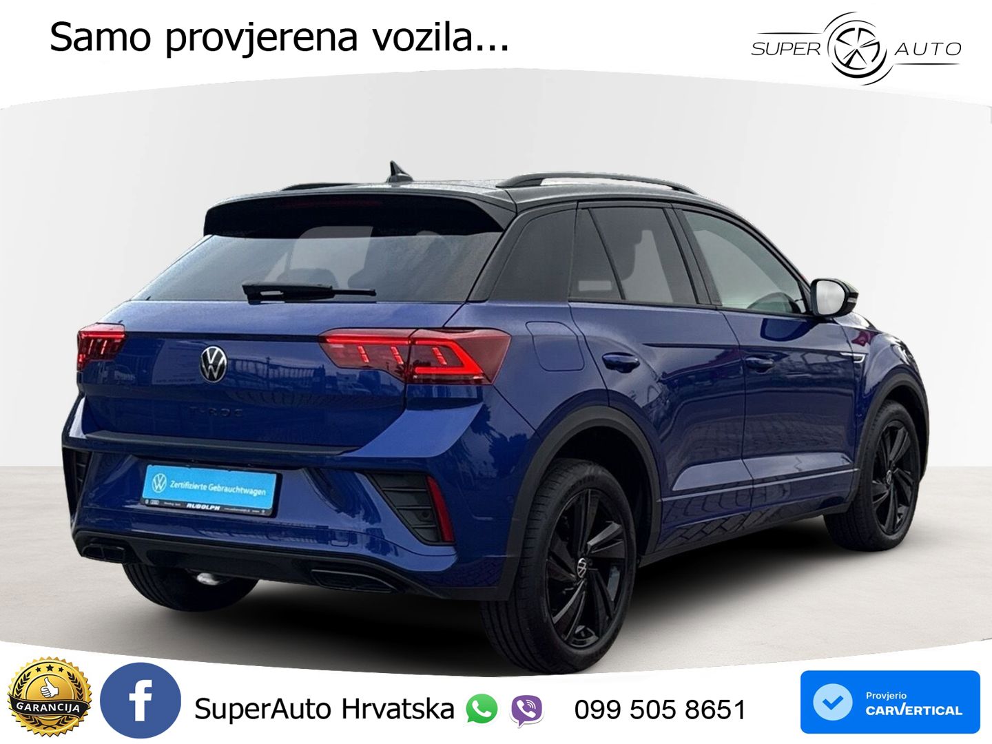 Volkswagen T-Roc 1.5 TSI (150 KS) DSG MATRIX+GR SJED+KAM