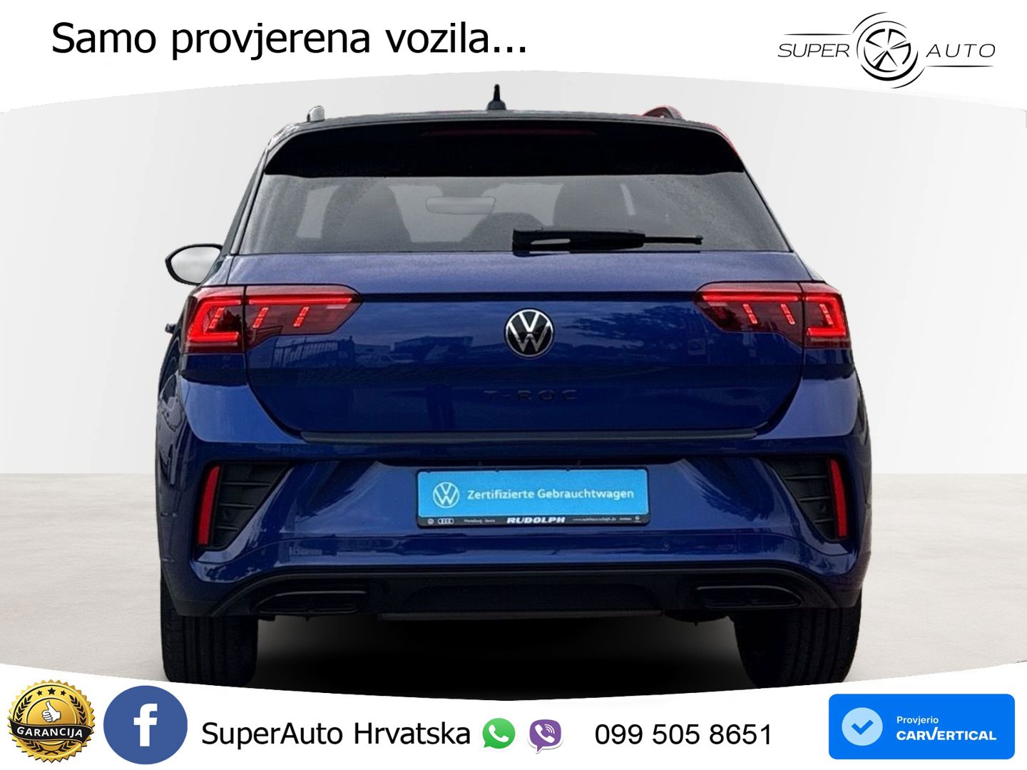 Volkswagen T-Roc 1.5 TSI (150 KS) DSG MATRIX+GR SJED+KAM
