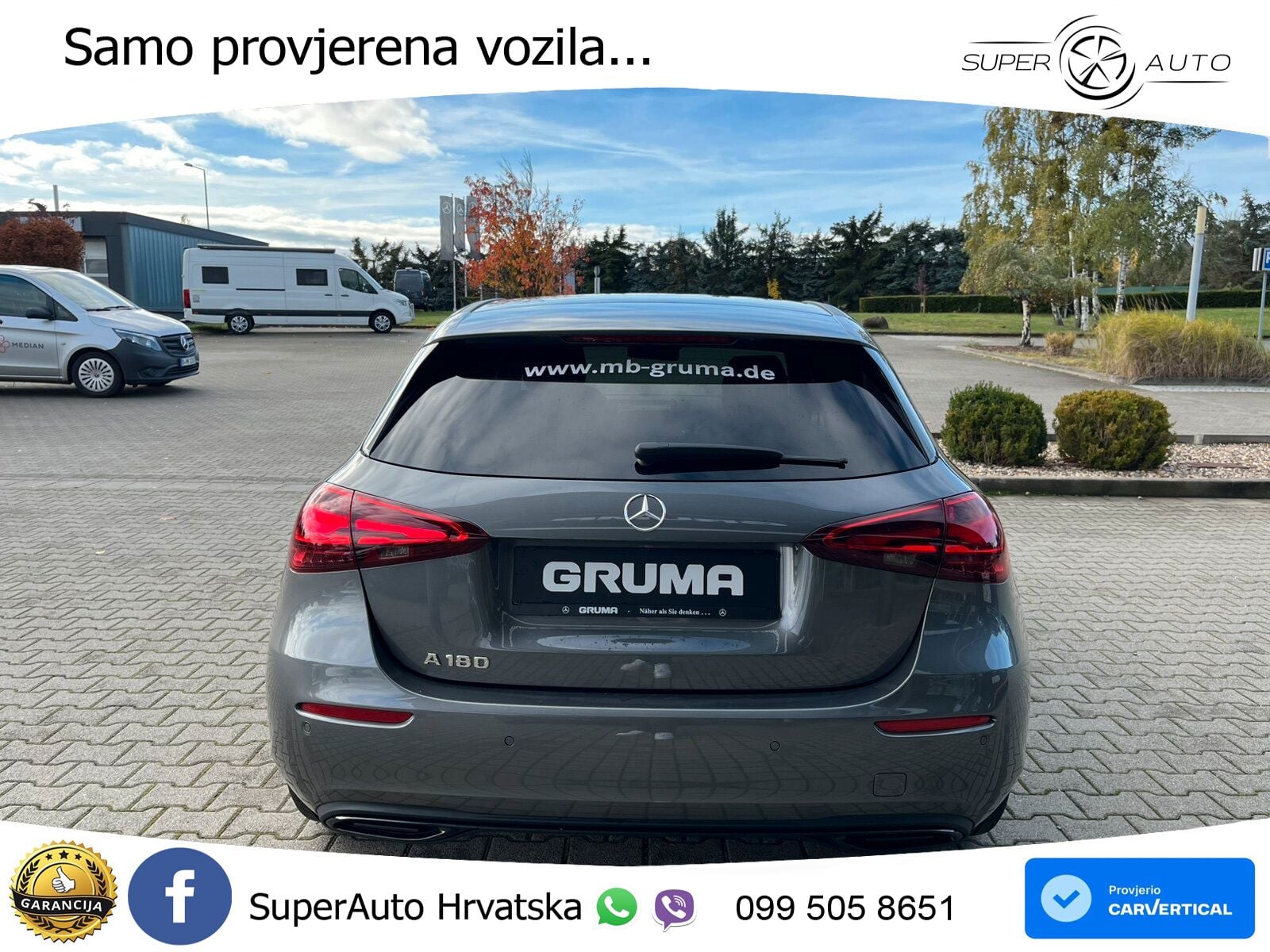Mercedes-Benz A 180 7G-DCT LED+GR SJED+ACC