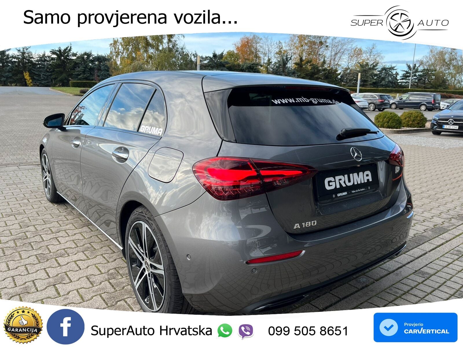 Mercedes-Benz A 180 7G-DCT LED+GR SJED+ACC
