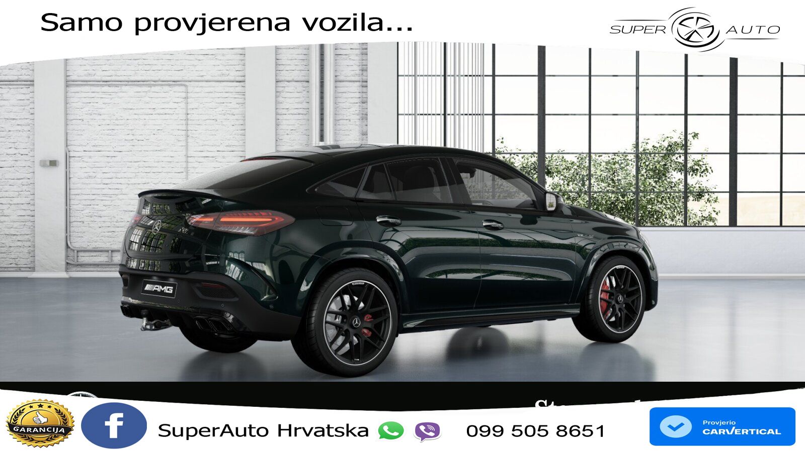 Mercedes AMG GLE Coupe 63 S V8 (612 KS) EQ Boost 4MATIC+ AMG SPEEDSHIFT TCT 9G ACC+HEAD+GR SJED+360+PANO