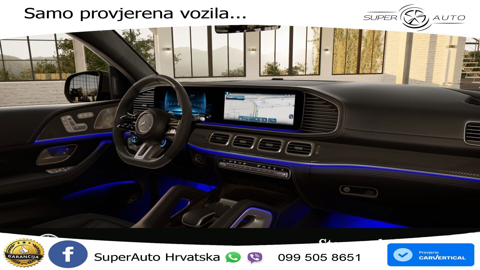 Mercedes AMG GLE Coupe 63 S V8 (612 KS) EQ Boost 4MATIC+ AMG SPEEDSHIFT TCT 9G ACC+HEAD+GR SJED+360+PANO