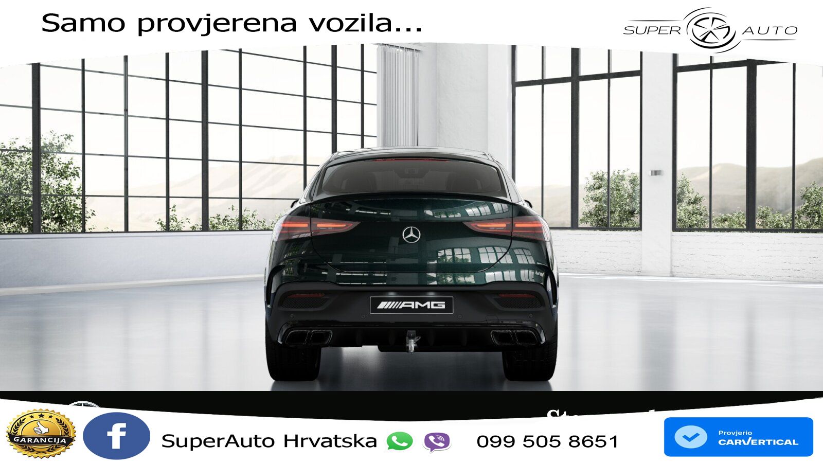 Mercedes AMG GLE Coupe 63 S V8 (612 KS) EQ Boost 4MATIC+ AMG SPEEDSHIFT TCT 9G ACC+HEAD+GR SJED+360+PANO