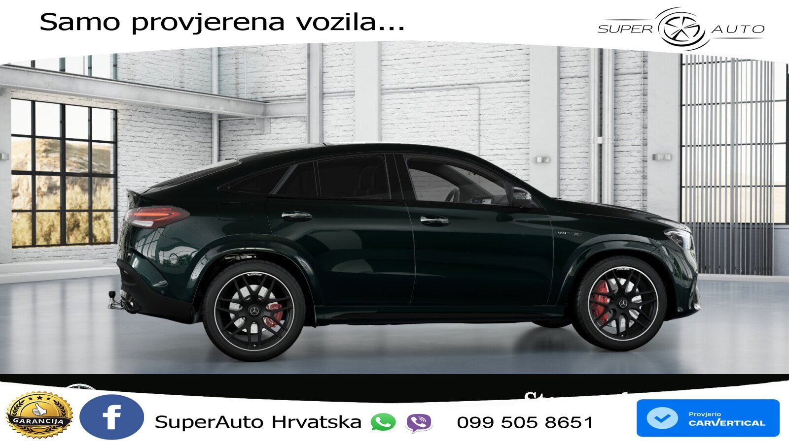 Mercedes AMG GLE Coupe 63 S V8 (612 KS) EQ Boost 4MATIC+ AMG SPEEDSHIFT TCT 9G ACC+HEAD+GR SJED+360+PANO