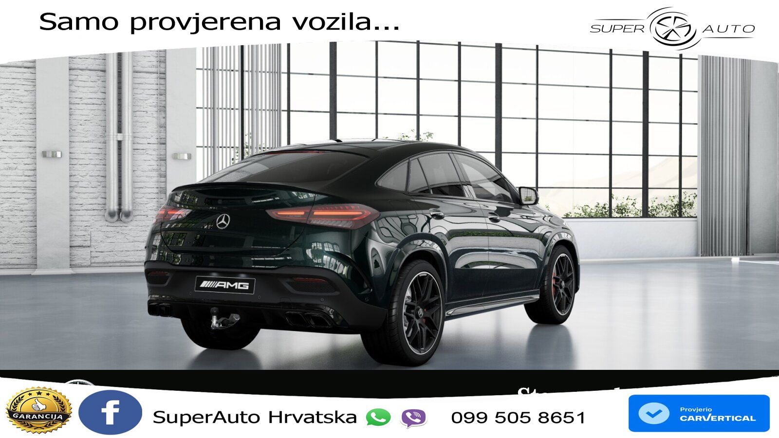 Mercedes AMG GLE Coupe 63 S V8 (612 KS) EQ Boost 4MATIC+ AMG SPEEDSHIFT TCT 9G ACC+HEAD+GR SJED+360+PANO