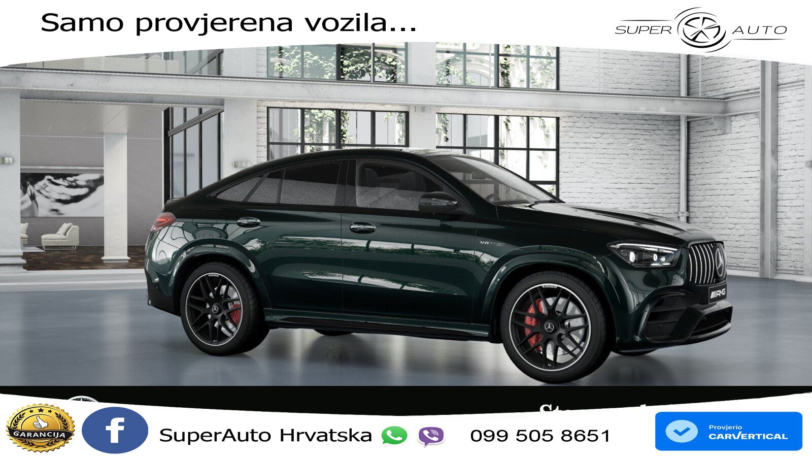 Mercedes AMG GLE Coupe 63 S V8 (612 KS) EQ Boost 4MATIC+ AMG SPEEDSHIFT TCT 9G ACC+HEAD+GR SJED+360+PANO